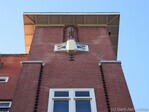 Smeedijzeren object (vermoedelijk vlaggenmasthouder).
<br/>
Gert-Jan Lobbes, 2016